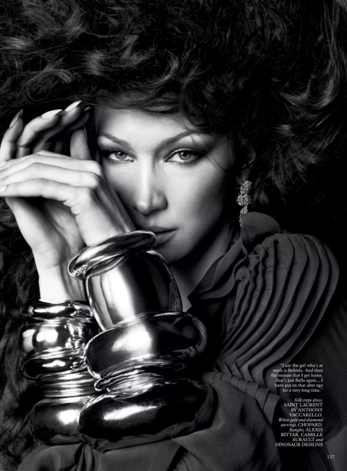 Bella Hadid for UK Vogue Cover Shoot, June 2025 7