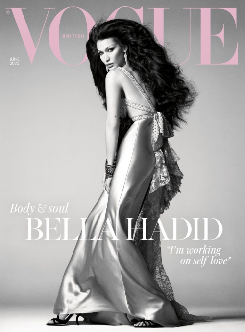 Bella Hadid for Vogue UK, June 2025