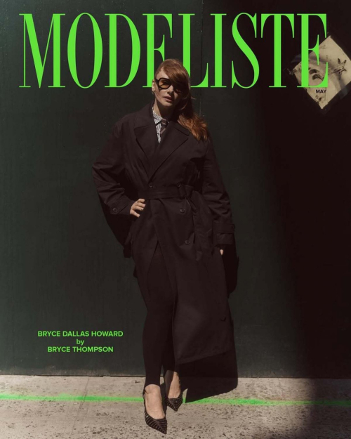 Bryce Dallas Howard for Modeliste Magazine, May 2025