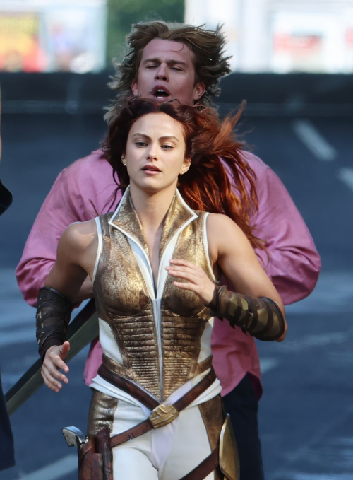 Camila Mendes on Set of Masters of the Universe, May 2025