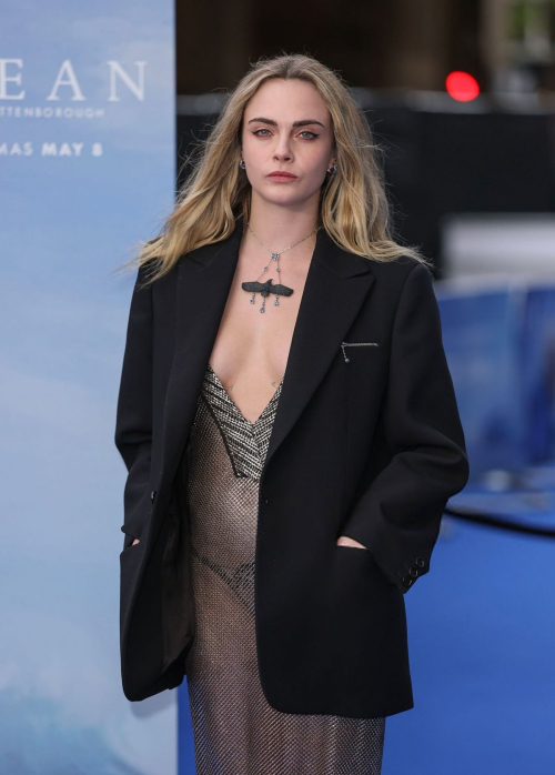 Cara Delevingne at Ocean With David Attenborough Premiere, May 2025 4