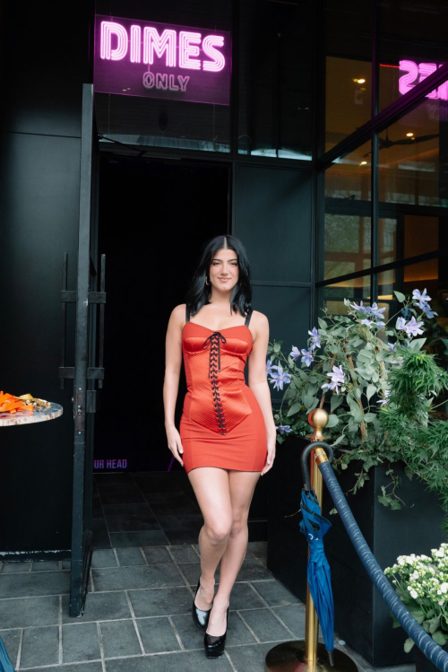 Charli D’Amelio 21st Birthday Party at DIMES NYC, May 2025