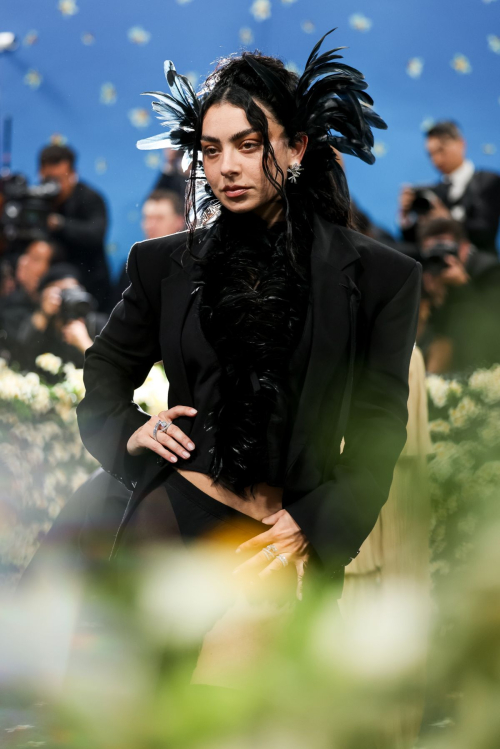 Charli XCX at 2025 Met Gala Celebrating Superfine, May 2025