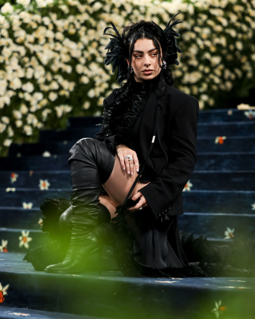 Charli XCX at 2025 Met Gala Celebrating Superfine, May 2025 9