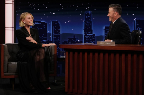 Charlize Theron at Jimmy Kimmel Live, May 2025 1