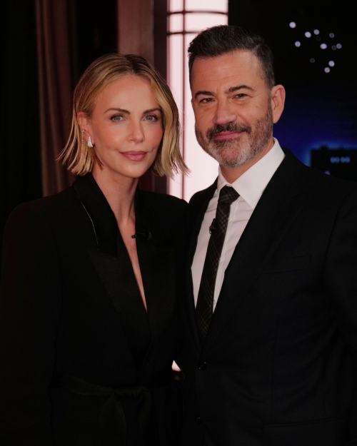 Charlize Theron at Jimmy Kimmel Live, May 2025 2