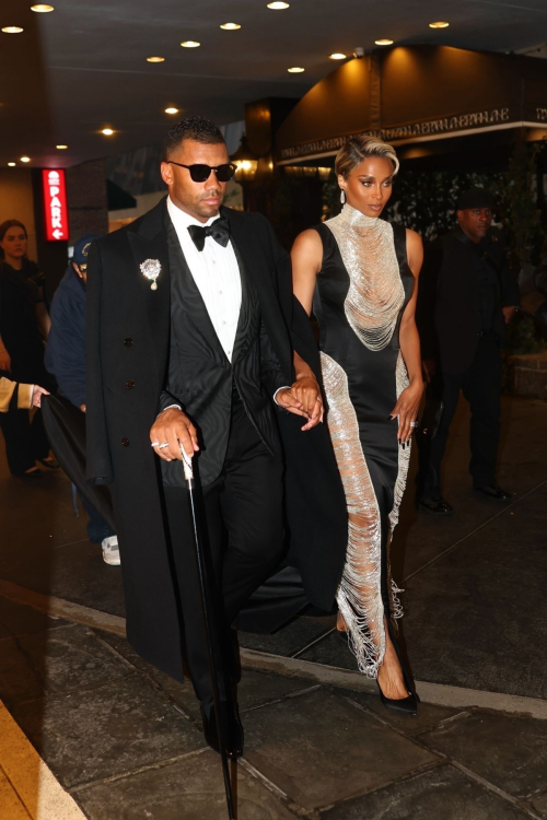 Ciara and Russell Wilson Arrive at 2025 Met Gala, May 2025 2