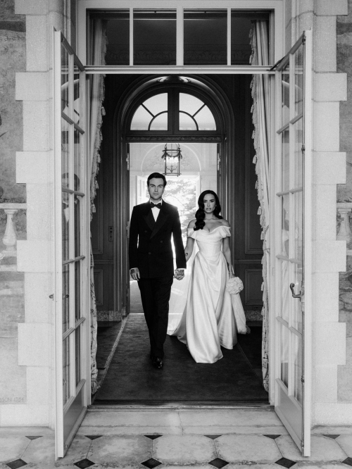 Demi Lovato wedding photos for Vogue, May 2025 23