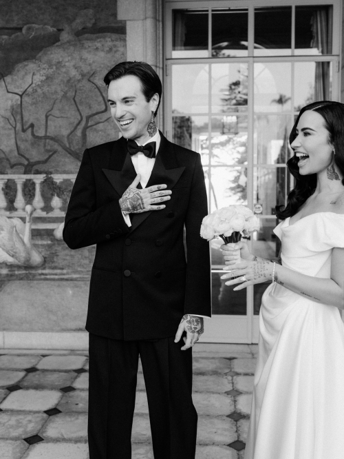 Demi Lovato wedding photos for Vogue, May 2025 26