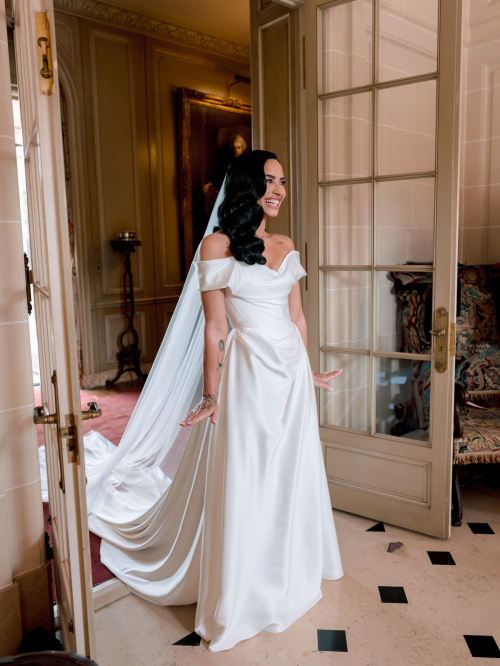 Demi Lovato wedding photos for Vogue, May 2025 41
