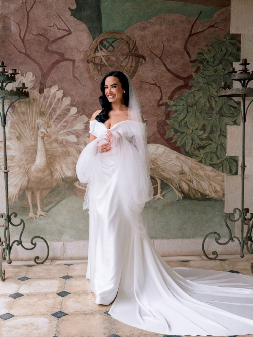 Demi Lovato wedding photos for Vogue, May 2025 42