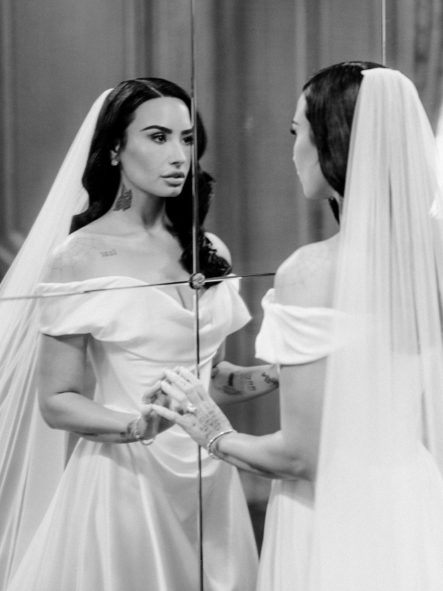Demi Lovato wedding photos for Vogue, May 2025 45