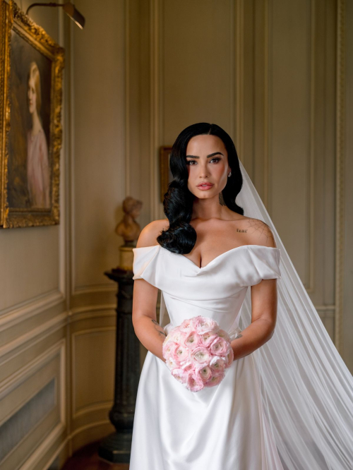 Demi Lovato wedding photos for Vogue, May 2025 47