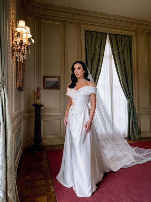 Demi Lovato wedding photos for Vogue, May 2025 48