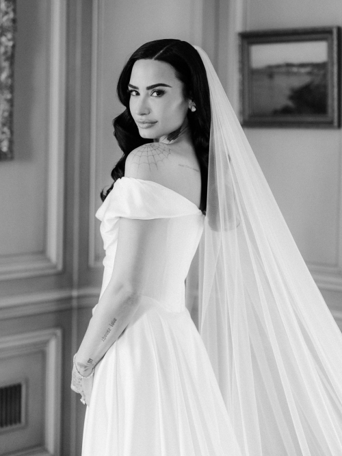Demi Lovato wedding photos for Vogue, May 2025 49