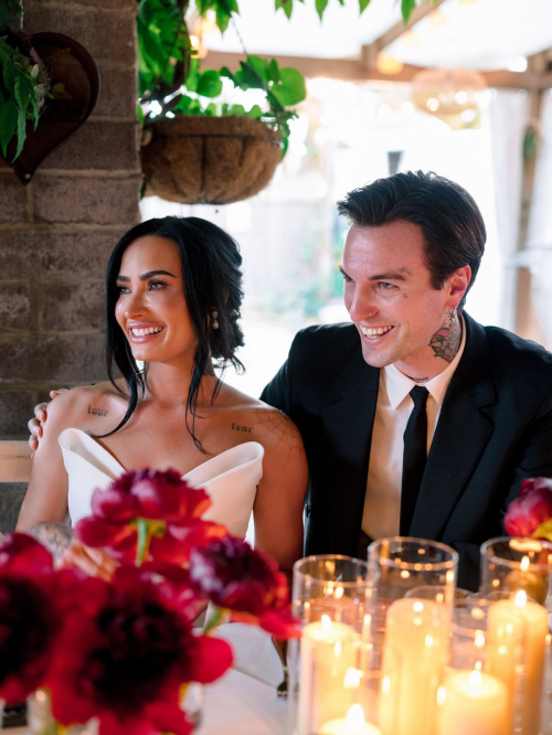 Demi Lovato wedding photos for Vogue, May 2025 55