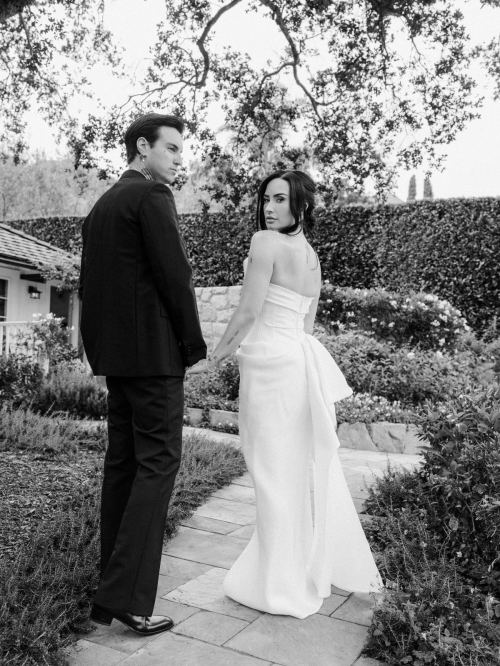 Demi Lovato wedding photos for Vogue, May 2025 56