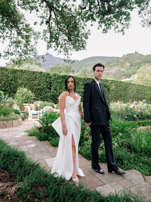 Demi Lovato wedding photos for Vogue, May 2025 57