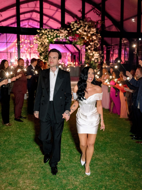 Demi Lovato wedding photos for Vogue, May 2025 5