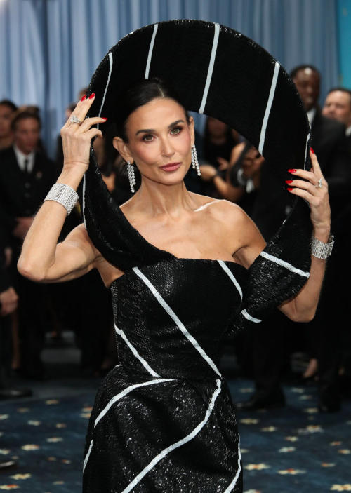 Demi Moore at 2025 Met Gala Celebrating Superfine, May 2025 1