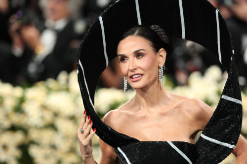 Demi Moore at 2025 Met Gala Celebrating Superfine, May 2025 2