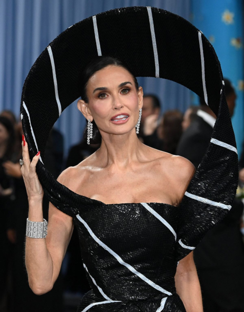 Demi Moore at 2025 Met Gala Celebrating Superfine, May 2025 6