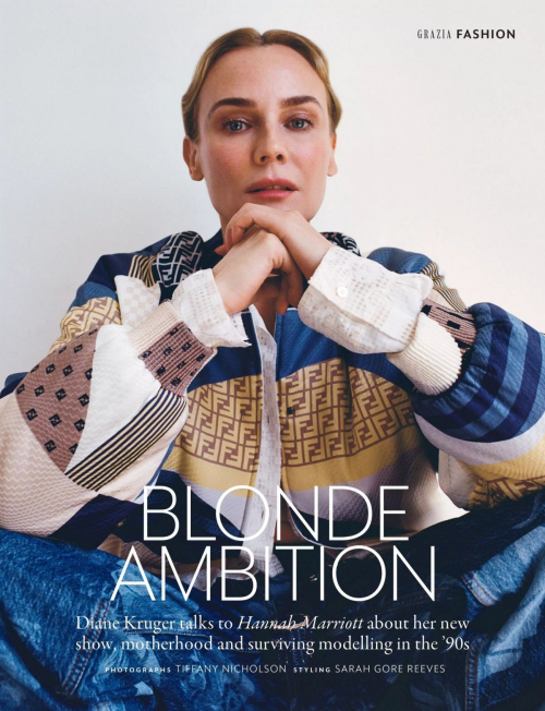 Diane Kruger in Grazia UK Feature, May 2025 10