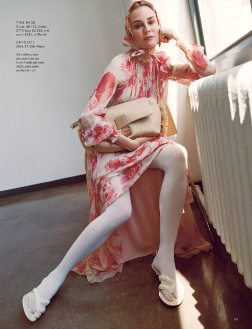 Diane Kruger in Grazia UK Feature, May 2025 2
