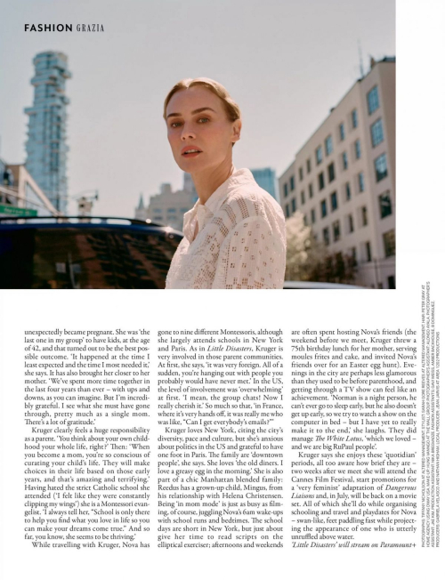 Diane Kruger in Grazia UK Feature, May 2025 3