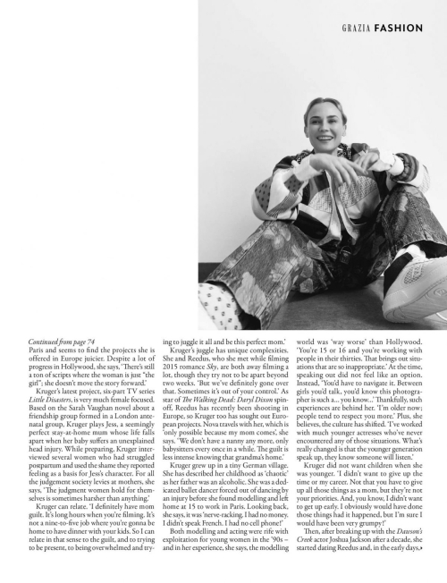 Diane Kruger in Grazia UK Feature, May 2025 4