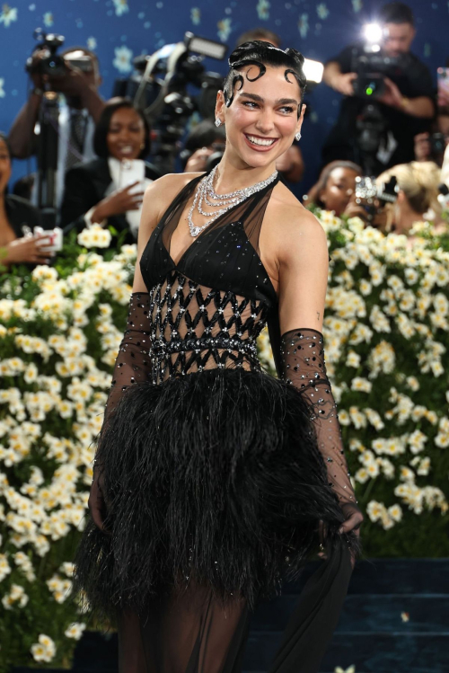 Dua Lipa at 2025 Met Gala Celebrating Superfine, May 2025