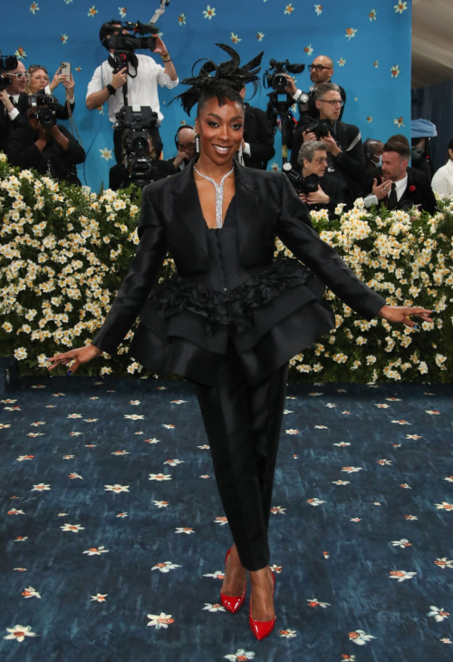 Ego Nwodim at 2025 Met Gala Celebrating Superfine, May 2025 2
