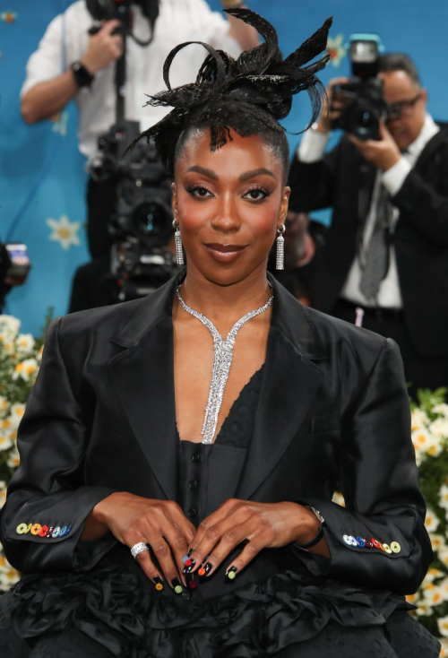 Ego Nwodim at 2025 Met Gala Celebrating Superfine, May 2025 4