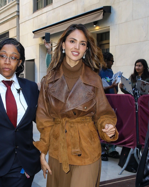 Eiza Gonzalez Leaves Hotel for Cannes Premiere, May 2025 4