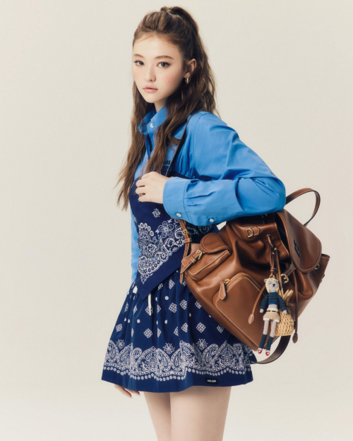 Ella Gross for Miu Miu Campaign, April 2025