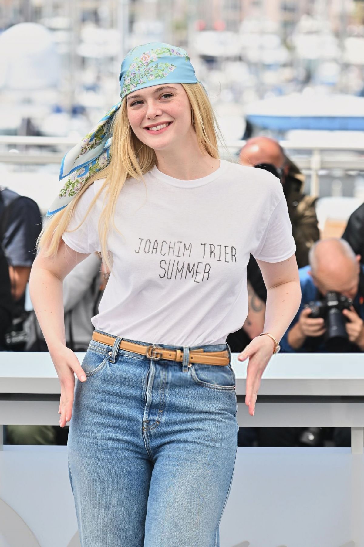 Elle Fanning at Sentimental Value Photocall, May 2025
