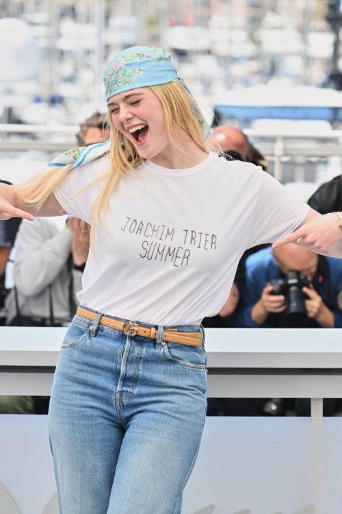 Elle Fanning at Sentimental Value Photocall, May 2025 5