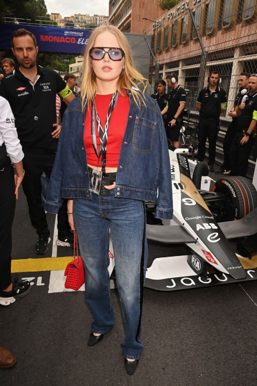 Ellie Bamber at Formula E Monaco ePrix, May 2025 1
