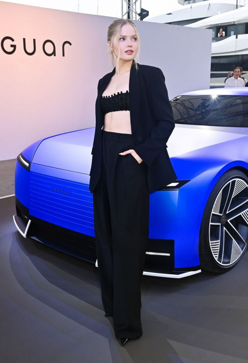 Ellie Bamber at Unveiling of Jaguar Concept Car, May 2025 5