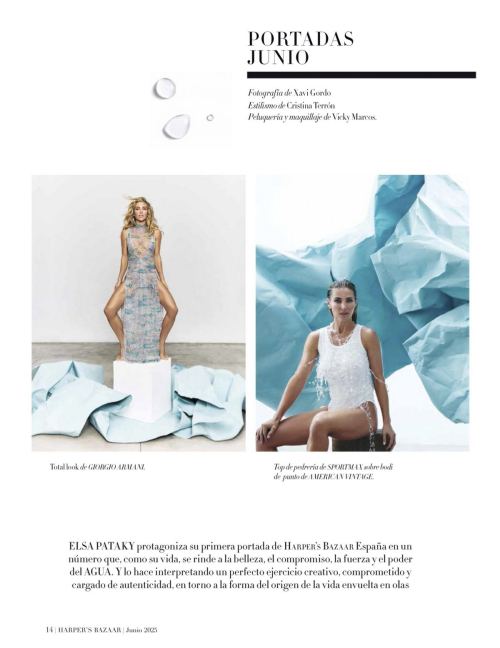 Elsa Pataky in Harper’s Bazaar Spain, June 2025 17