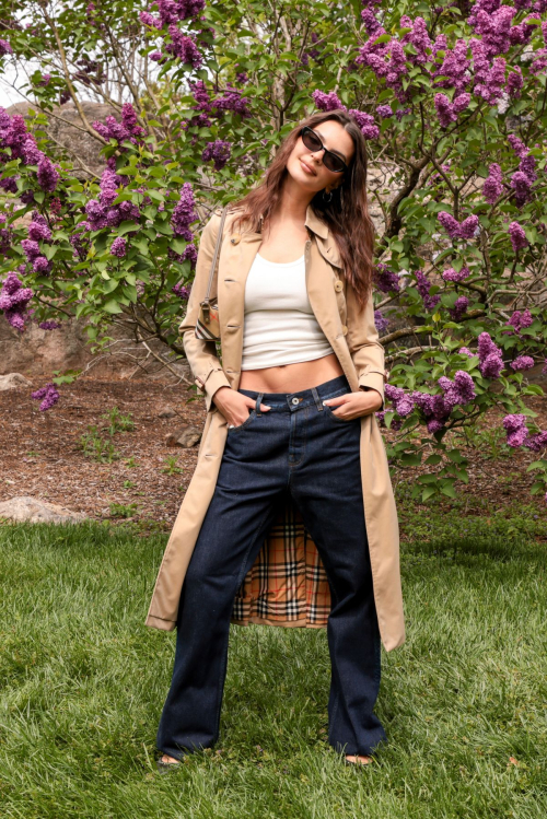 Emily Ratajkowski at Burberry Spring Luncheon, May 2025