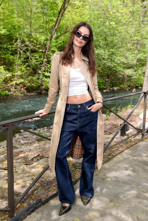 Emily Ratajkowski at Burberry Spring Luncheon, May 2025 2
