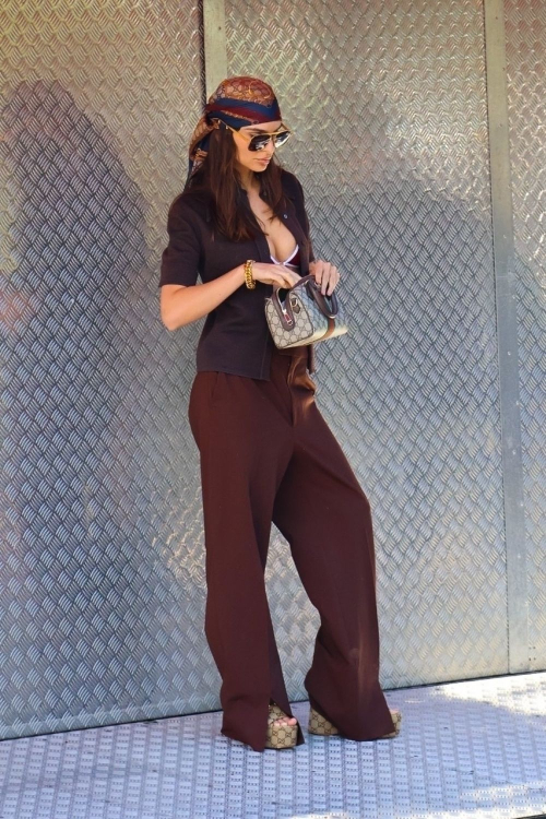 Emily Ratajkowski Gucci Campaign Shoot Cannes, May 2025