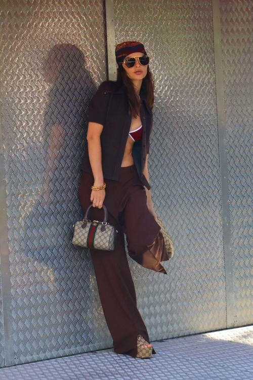 Emily Ratajkowski Gucci Campaign Shoot Cannes, May 2025 1