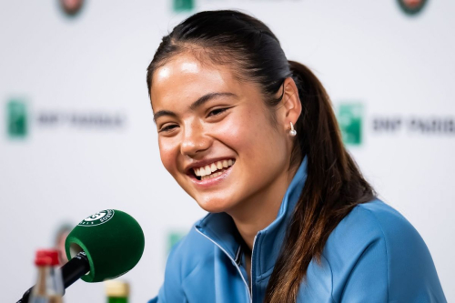 Emma Raducanu at French Open Press Conference, May 2025