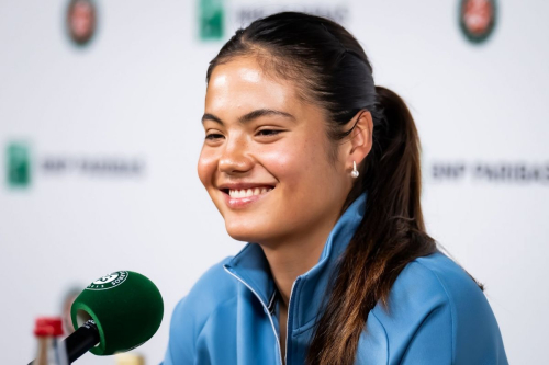 Emma Raducanu at French Open Press Conference, May 2025 1