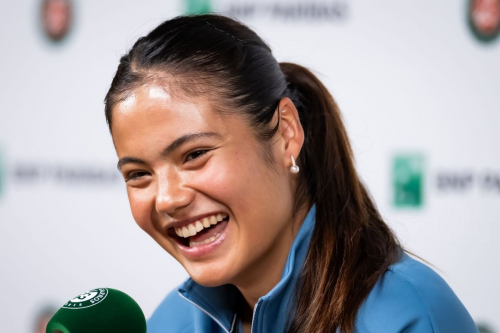 Emma Raducanu at French Open Press Conference, May 2025 3