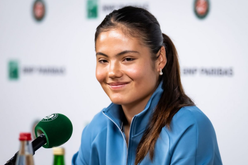 Emma Raducanu at French Open Press Conference, May 2025 5