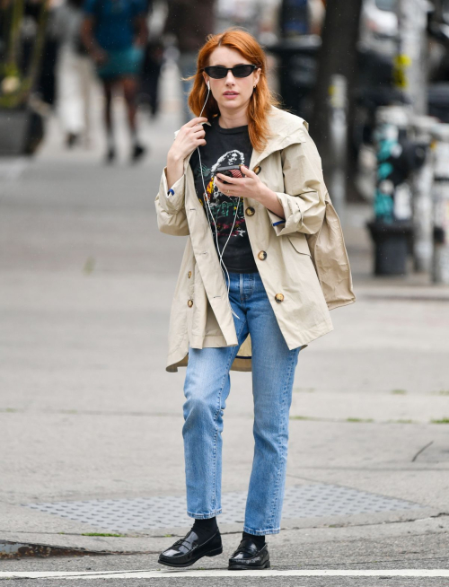 Emma Roberts Spotted in New York City, May 2025 1