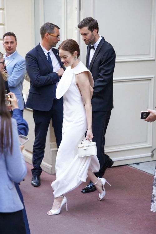Emma Stone and Dave McCary at Red Carpet Cannes, May 2025 1